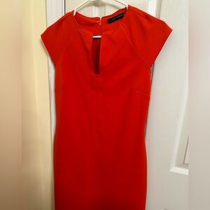 Zara stunning red dress